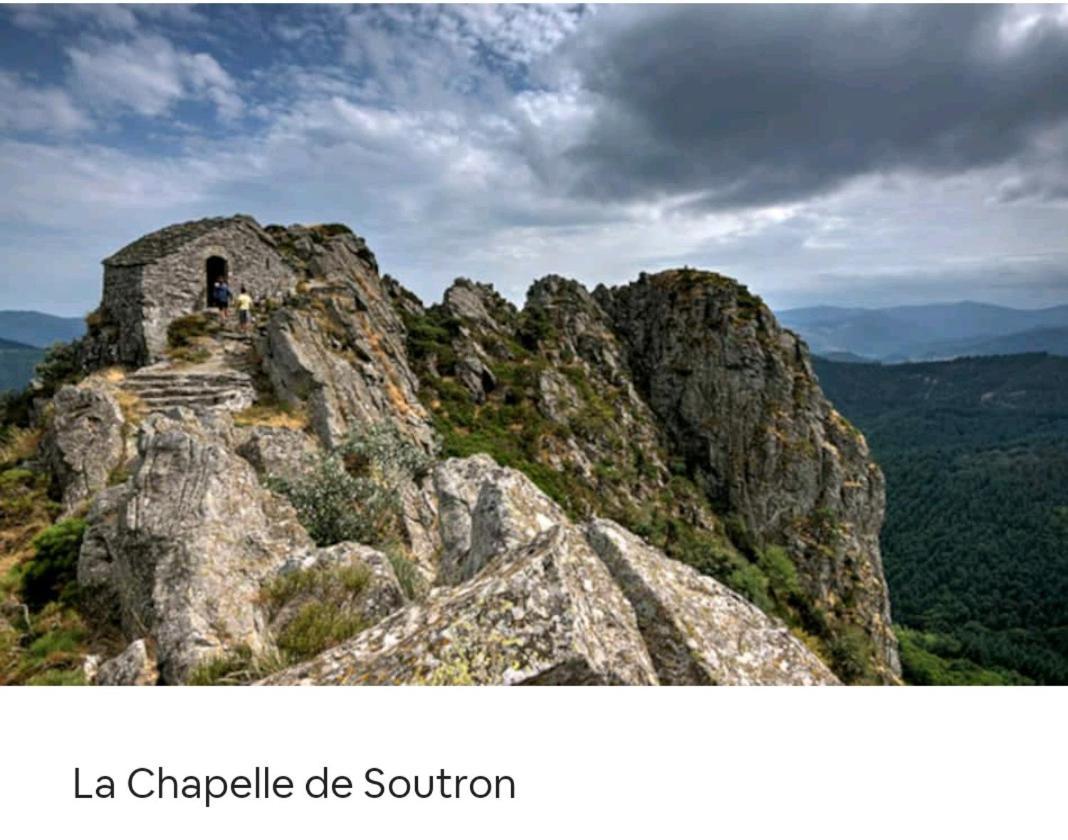 Gite Le Gravier En Haut De Villa Proche De La Dolce Via Arcens Exteriér fotografie